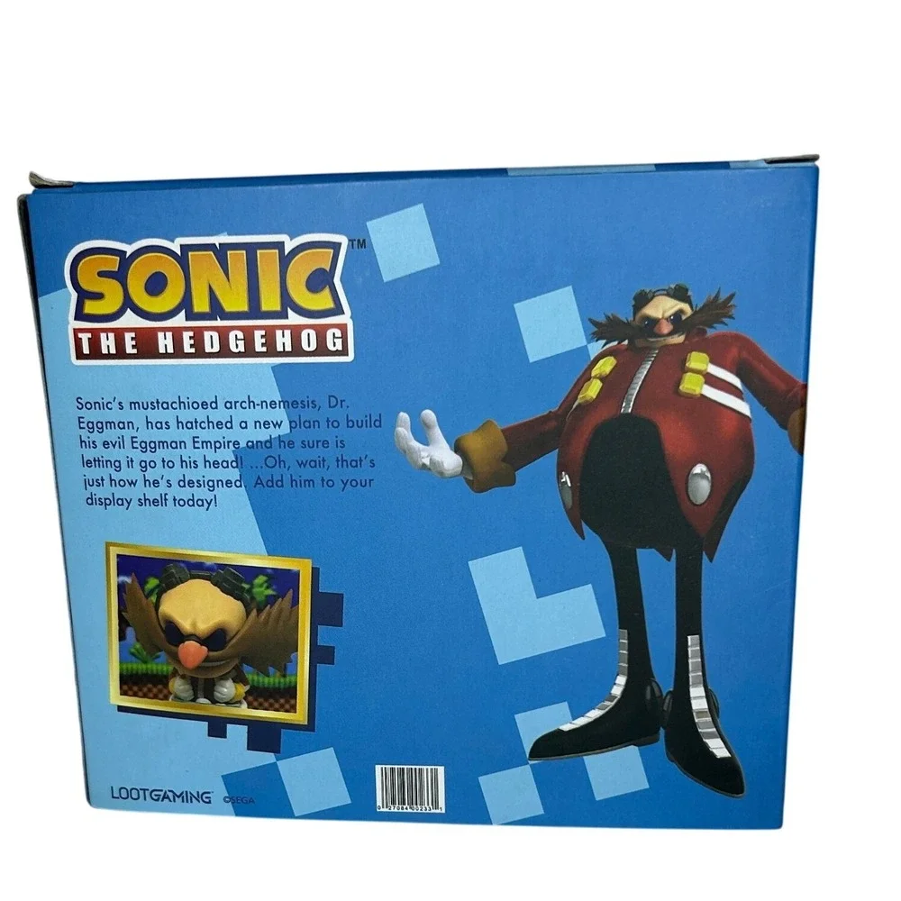 Sonic The Hedgehog Dr‎ Eggman Collectible Figure Loot Gaming SEGA NEW in Box NIB